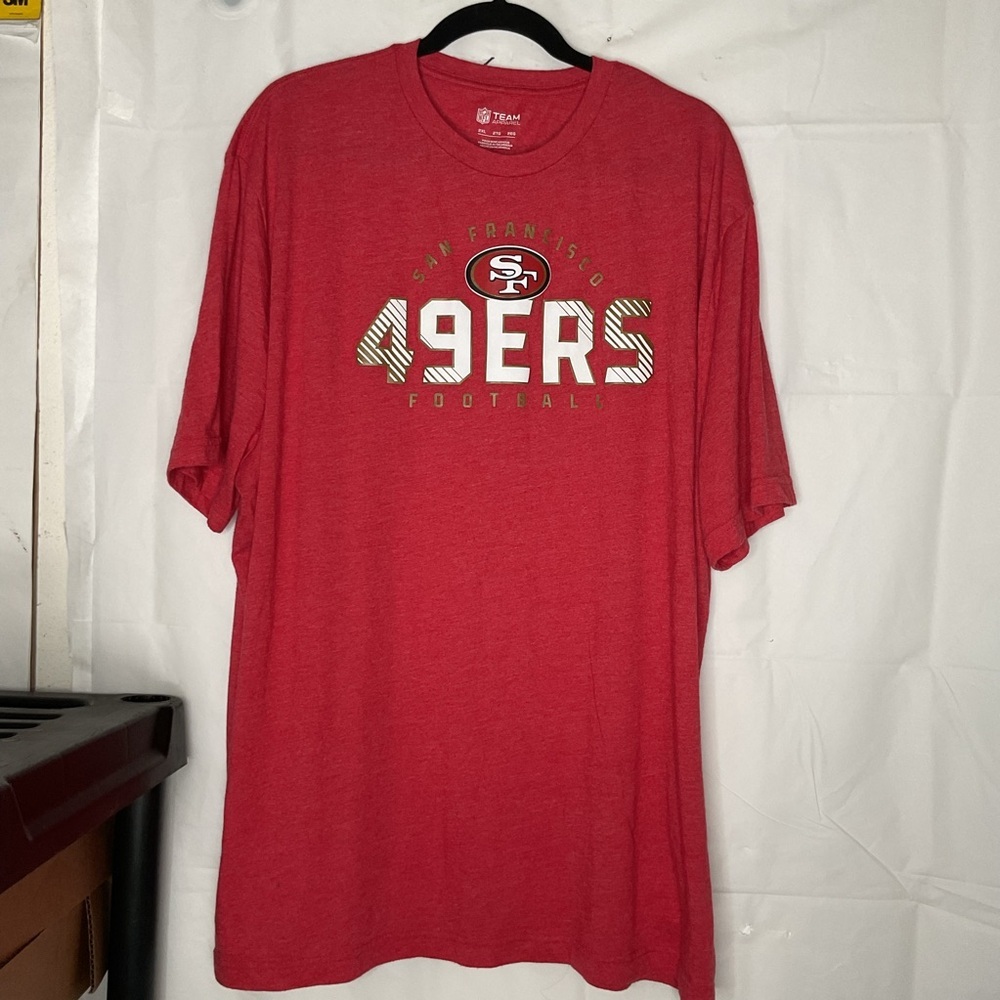 NFL Red 49ers Short Sleeve Tee